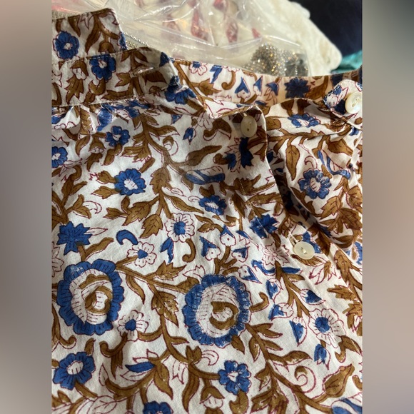 Alix of Bohemia Kitsey Hydrangea Shirt Womens Size Large - Picture 11 of 16